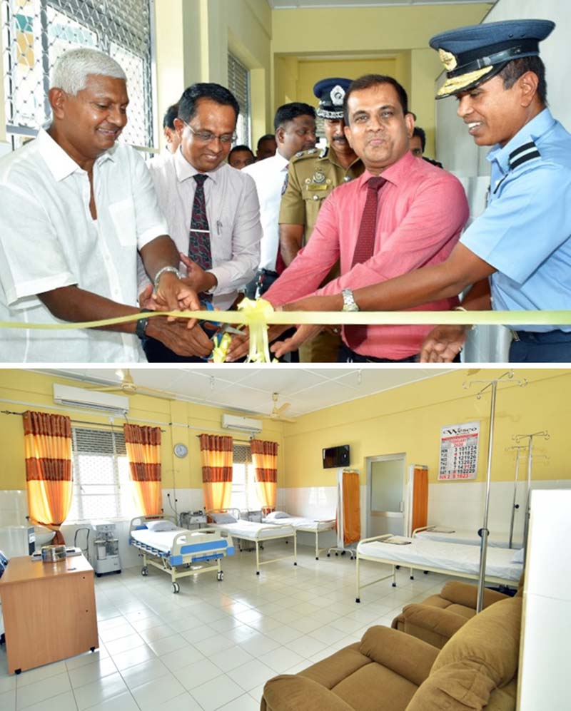 Ceylinco Life renovates & re-equips Chemo Unit for Trinco General Hospital