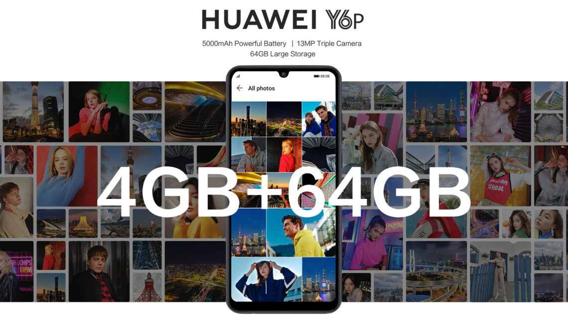 HUAWEI Y6p coming at 30,499.00 LKR with 4GB RAM + 64GB Large Storage