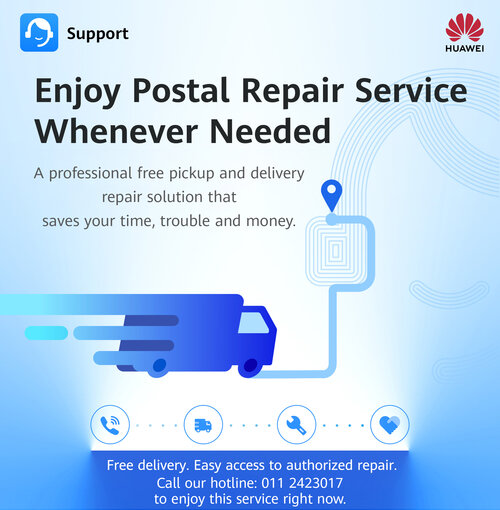 Huawei’s Postal Repair Service boosts customer convenience