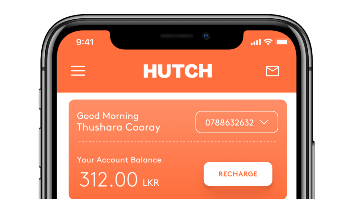 තවදුරටත් උසස් කළ HUTCH Self Care App සමග හච් අත්දැකීම දැන් ඔබේ ඇඟිලි තුඩට