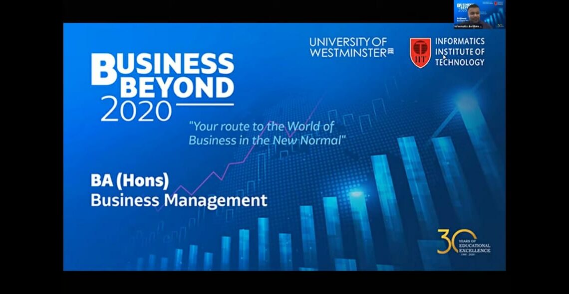 IIT’s “Beyond Business 2020” webinar educates students of key challenges facing today’s business world