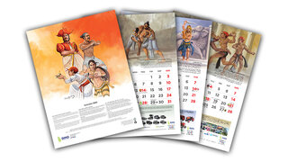 DIMO features legendary art of ‘Angampora’ in unique 2021 calendar