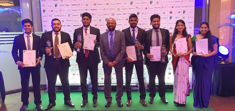 IIT වෙත ජාතික තොරතුරු හා සන්නිවේදන තාක්ෂණ  සම්මාන උළලේදී (NBQSA) සම්මාන රැසක්