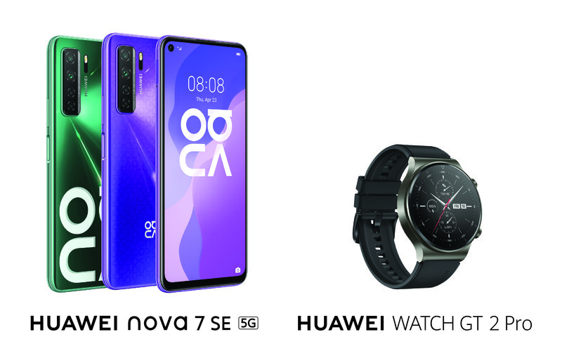 Huawei Nova 7 SE and Watch GT 2 Pro combination opens seamless array of connected functionality