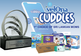SLIM Brand Excellence Awards 2020 நிகழ்வில் ஜொலித்த Velona Cuddles  வருடத்தின் புத்தாக்க வர்த்தகநாமத்துக்கான  வெள்ளி விருதையும் வென்றது