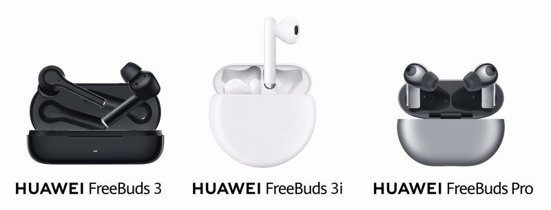 Huawei FreeBuds Pro , FreeBuds 3i සහ  FreeBuds 3 දැන් වෙළඳ පොළේ