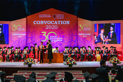 IIT’s 30th anniversary sees students receive their University of Westminster degrees at Annual Convocation