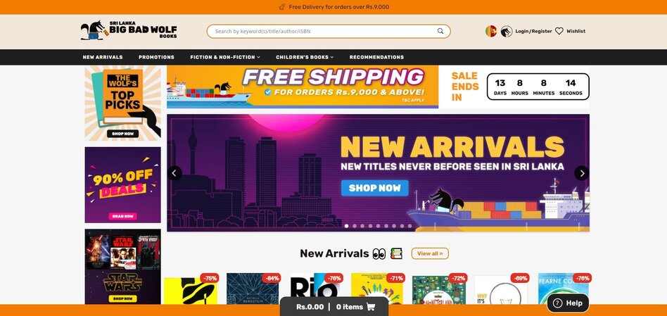 An Exclusive Sneak Peek at Big Bad Wolf Online Book Sale E-Commerce Website