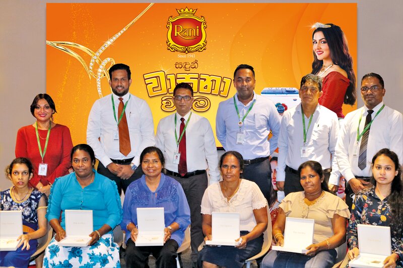 Sri Lanka’s heritage personal care brand Rani Sandalwood rewards winners with Rani Sandun Wasana Warama