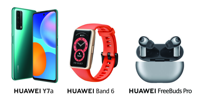 Huawei Y7a, Huawei Band 6 and Huawei FreeBuds Pro offer ultimate user experience when combined