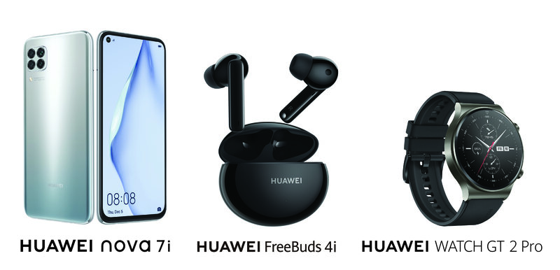 முழுமையாக இணைந்த, தடையற்ற வாழ்க்கைக்கு வலுவூட்டும்  Huawei Nova 7i, FreeBuds 4i, Watch GT2 Pro