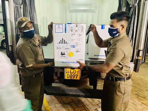 UPS supports the national drive against COVID19 distributing Pfizer – BioNTech Covid-19 doses in Sri Lanka