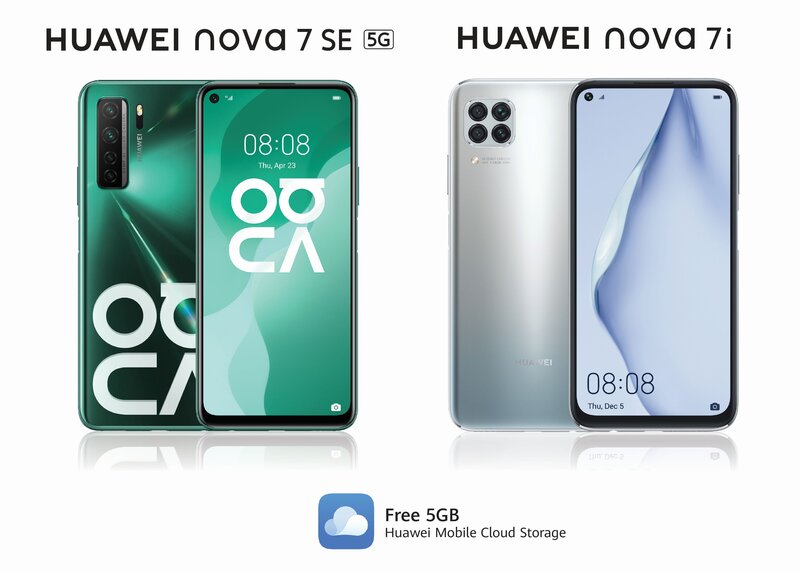 Huawei Nova தொடர் ஸ்மார்ட்போன்களுக்கு 5GB இலவச Huawei Mobile Cloud Storage வசதி