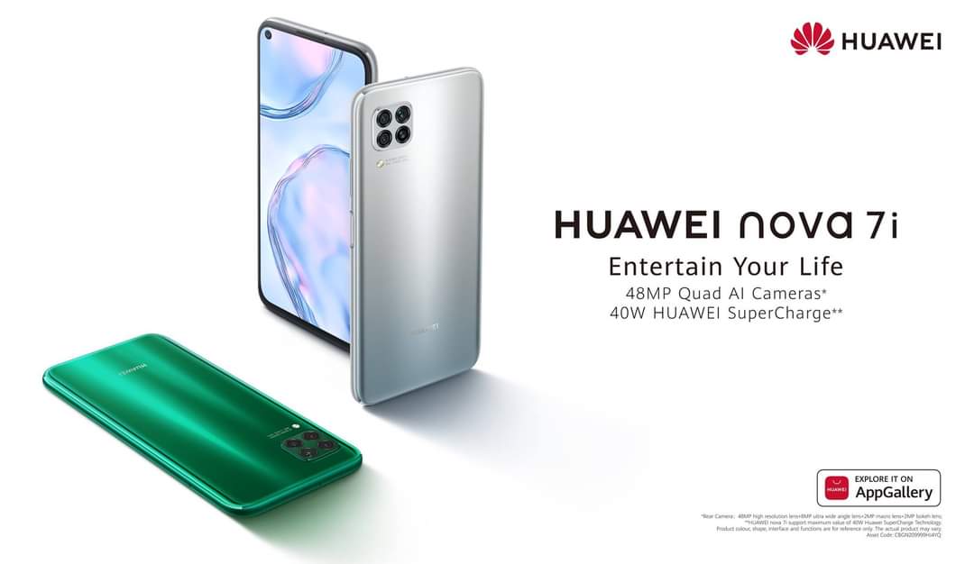 නවීන විශේෂාංග රැසකින් සමන්විත Huawei Nova 7i සඳහා ඉහළ පාරිභෝගික ආකර්ශනයක්