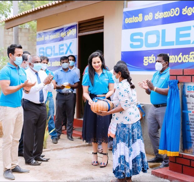 DRINKING WATER FOR GOTHAMEEGAMA, KATHARAGAMA – A CORPORATE PROJECT BY SOLEX