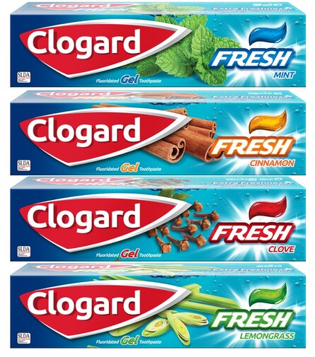 Clogard Fresh, natural freshness and cavity protection