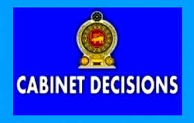 Cabinet decisions