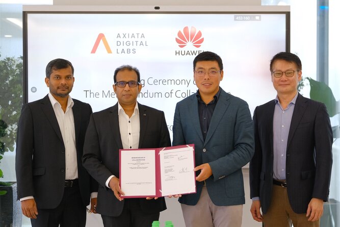 HUAWEI MALAYSIA AND AXIATA DIGITAL LABS PARTNER TO POWER DIGITAL FINANCIAL SERVICES SOLUTIONS