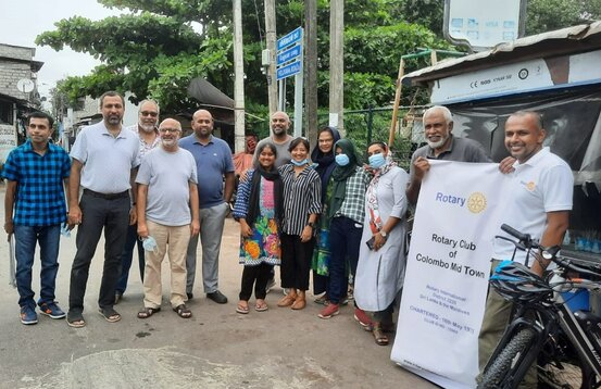 Community Kitchen hosted by the Rotary Club of Colombo Mid Town and Meal Care