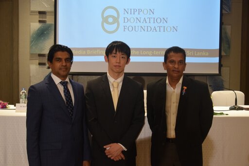 The Nippon Donation Foundation facilitates Roshan Mahanama
