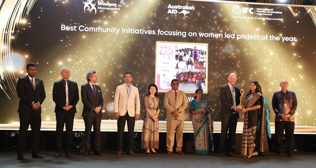 Fems AYA wins Top 50 Professional & Career Women Global Award for groundbreaking work in the area of period poverty