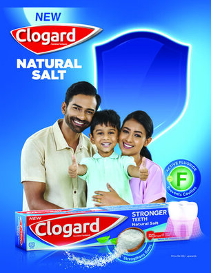 Clogard Natural Salt: பற்குழி, ஈறுபிரச்சினைகளுக்குஇரட்டைபாதுகாப்புடன், தற்போதுமேம்படுத்தப்பட்டபுதினாசுவையுடன்