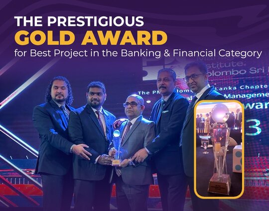 AB Cash Management Services Secures Prestigious Gold Award for Best Project in the Banking & Category at National Project Management Excellence Awards 2023