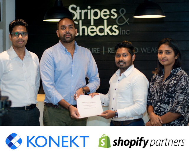 Konekt Celebrates Successful Completion of Stripes and Checks E-commerce Project