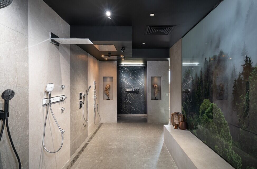 Rocell unveils the first Live Shower Experience in the region, with the partnership of the German Brand – Hansgrohe & AXOR