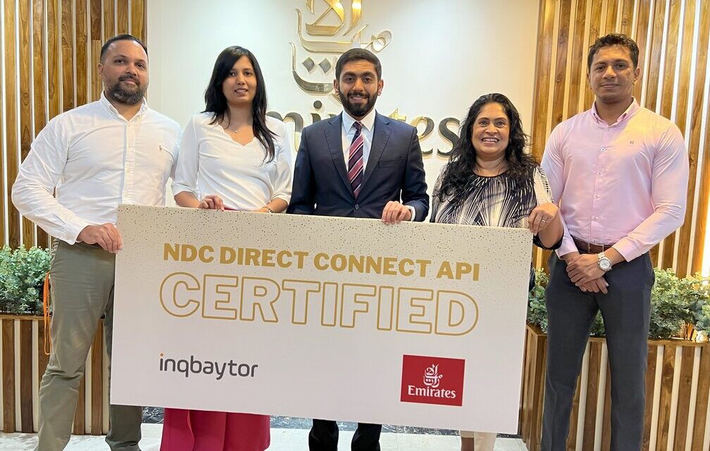 Inqbaytor Takes Flight with Emirates Gateway Direct NDC API Certification Leading Sri Lanka’s Travel Industry into the Future