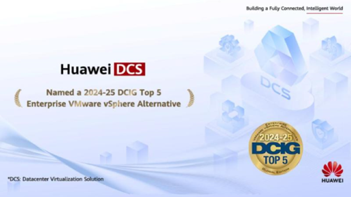 Huawei DCS Named a Leading VMware vSphere Alternative by DCIG