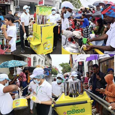 Link Natural’s commitment to uplifting the wellness of participants and devotees’ shines at Kandy Esala Perahara.