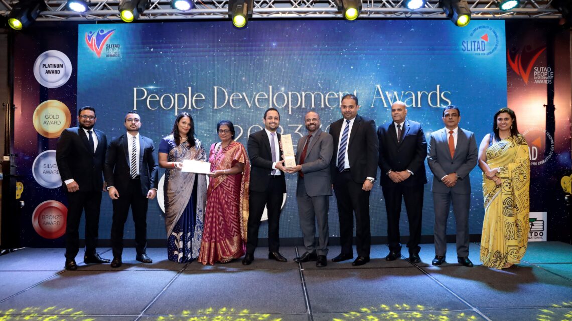 First Capital Wins GOLD at SLITAD People Development Awards