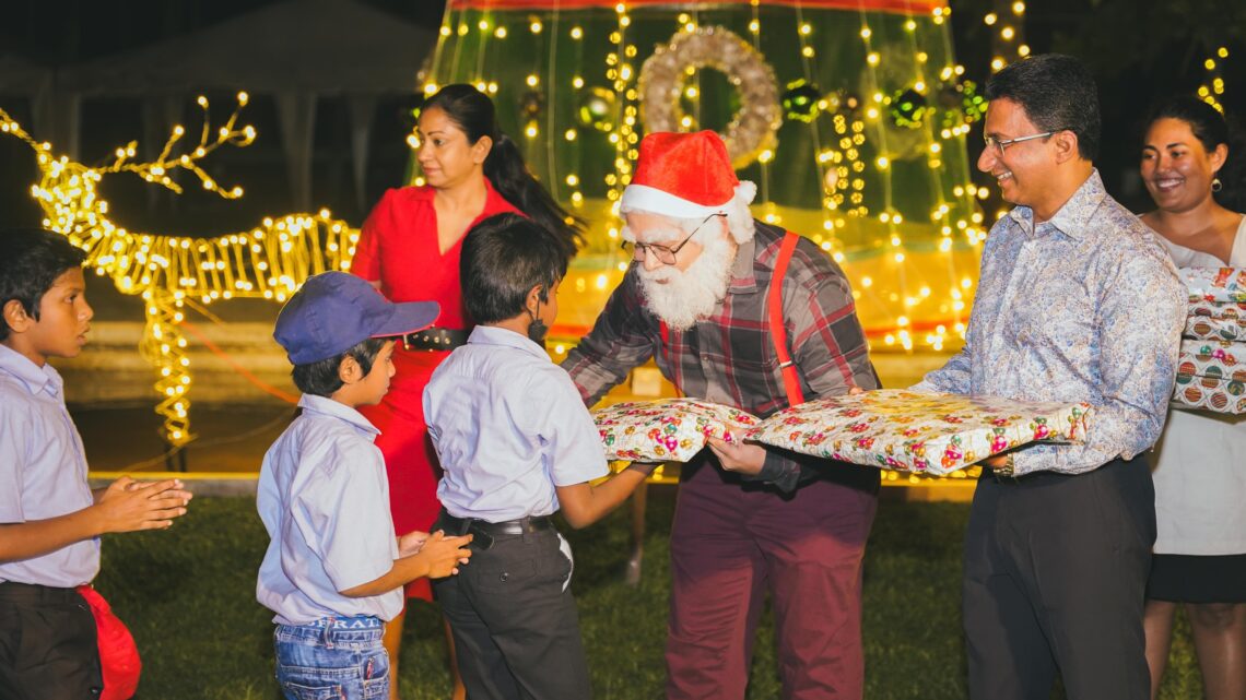 Pegasus Reef Hotel kicked off ‘Tropical Christmas’ celebrations with lighting of the Christmas Tree