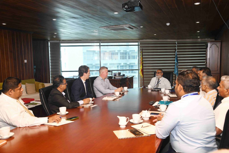 Hapag-Lloyd Delegation Visits Sri Lanka Ports Authority