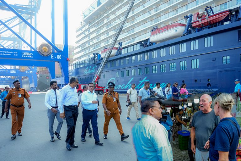 After the Storm, Sri Lanka Shines Again – Luxury Cruise Brings 2,000 Tourists to Colombo