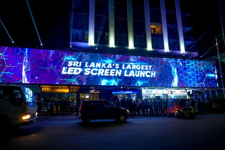 Unity Plaza Lights Up Colombo’s Digital Future with Largest Triple-Faced LED Display