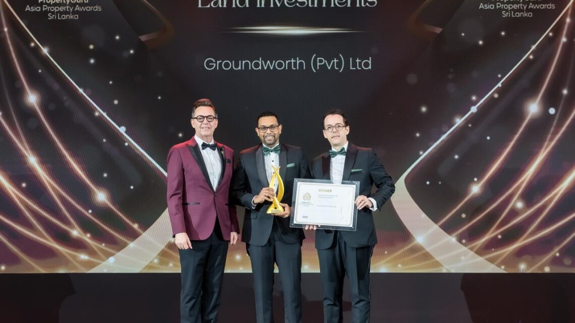 Asia Property Guru Awards 2025 நிகழ்வில் காணி முதலீடுகளுக்கான விசேட அங்கீகாரத்தை பெற்ற Groundworth