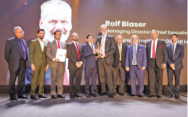 Baurs CEO Rolf Blaser honoured by Global CEO Forum