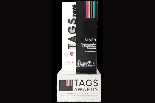eChannelling wins Silver at TAGS Awards for integrity and sustainable leadership