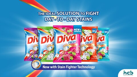Diva unveils revitalised Diva Fresh range with Superior Stain Fighter Technology