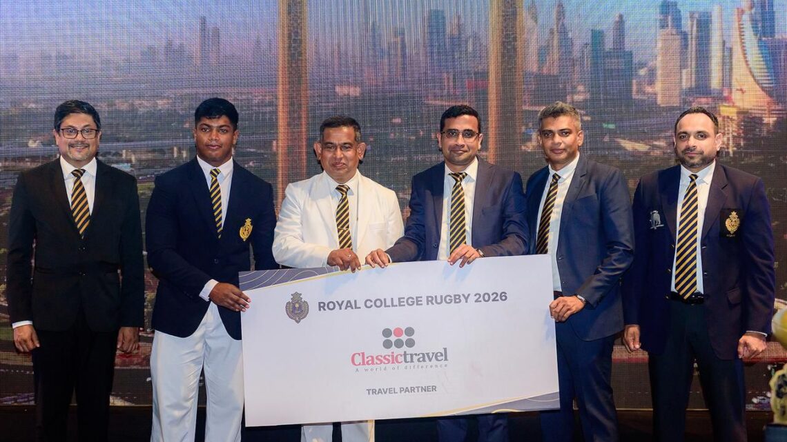 Classic Travel Continues Its Support for Local Sports with Royal College Rugby 2026 Partnership