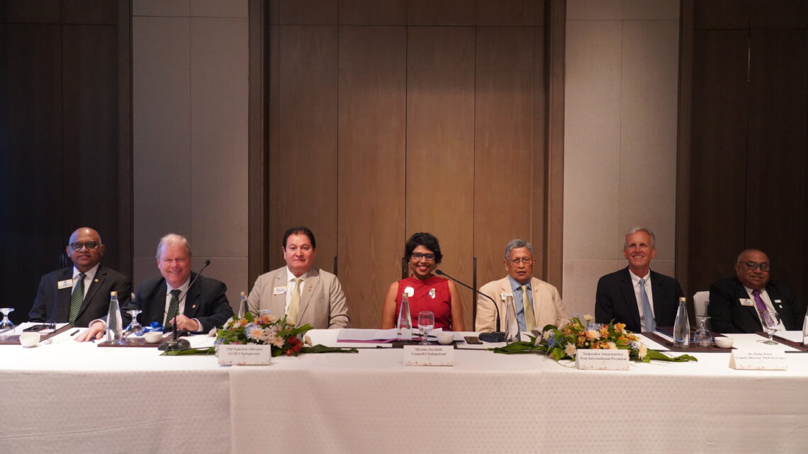 இலங்கையின் உணவுப் பாதுகாப்பை வலுப்படுத்த உலக உணவுத் திட்டத்துடன் (WFP) இணைந்து முன்னெடுக்கும் உலகளாவிய பங்களிப்பு மற்றும் தேசிய அளவிலான தாக்கம் குறித்து சர்வதேச லயன்ஸ் கழகம் விளக்கமளிப்பு