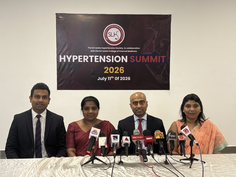 ‘இரத்த அழுத்த மாநாடு 2026’ இனை அறிவித்த இலங்கை இரத்த அழுத்த சங்கம்
