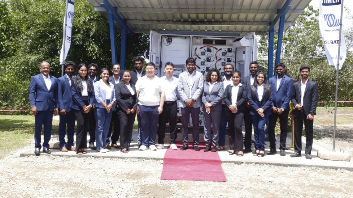 SLAM Power Solutions and Ceyring (Pvt) Ltd Launch Sri Lanka’s First Industrial Battery Energy Storage System (BESS) Cabinet System Integrating with Solar Power