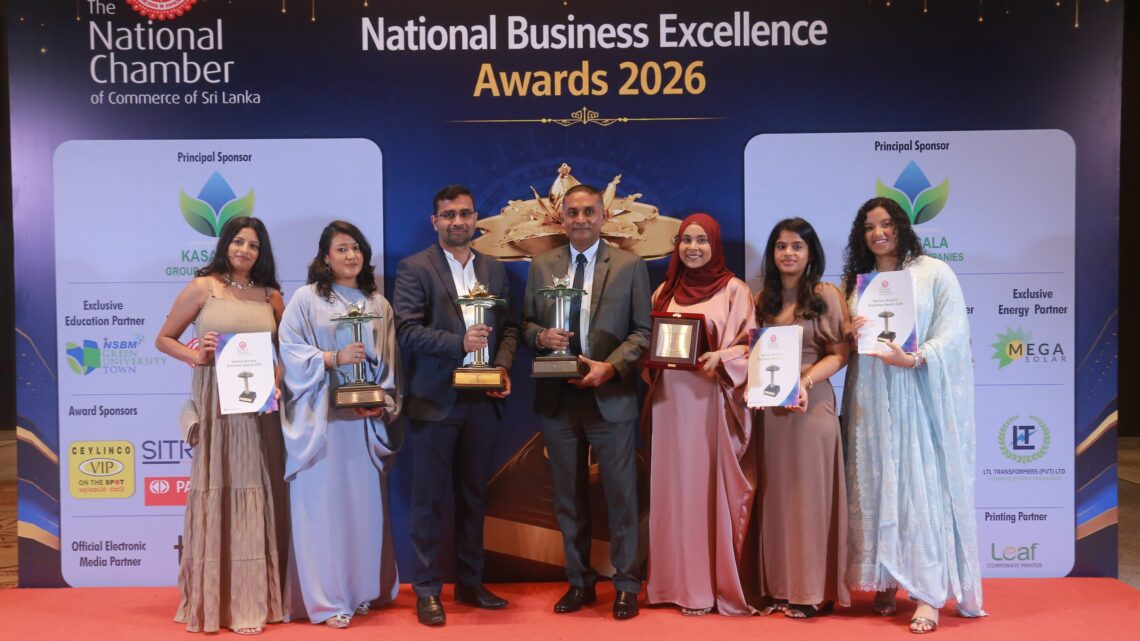 Expolanka Leisure Cluster Celebrates Multi-Brand Success at National Business Excellence Awards 2026