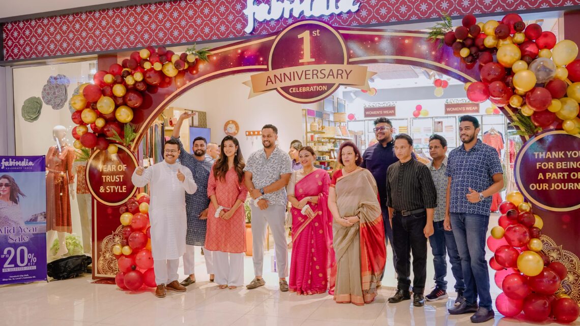 தமது ஒரு வருட கால காலத்தால் அழியாத கைவினைத்திறன், விழிப்புணர்வுடனான வாழ்க்கை முறை மற்றும் அர்த்தமுள்ள தொடர்புகளைக் கொண்டாடும் Fabindia Sri Lanka
