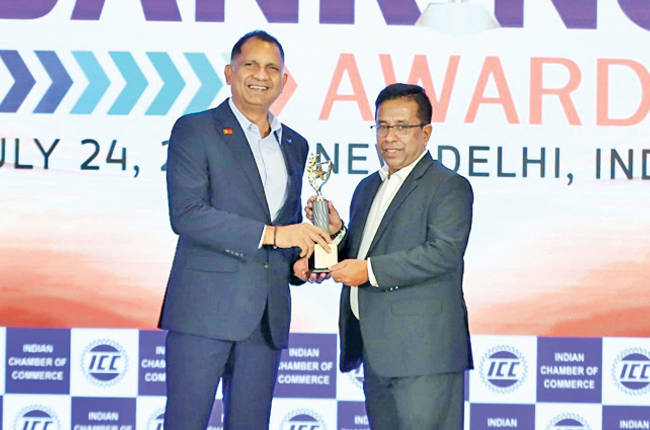 DFCC Bank shines at ‘4th ICC Emerging Asia Banking Awards 2026’ in India