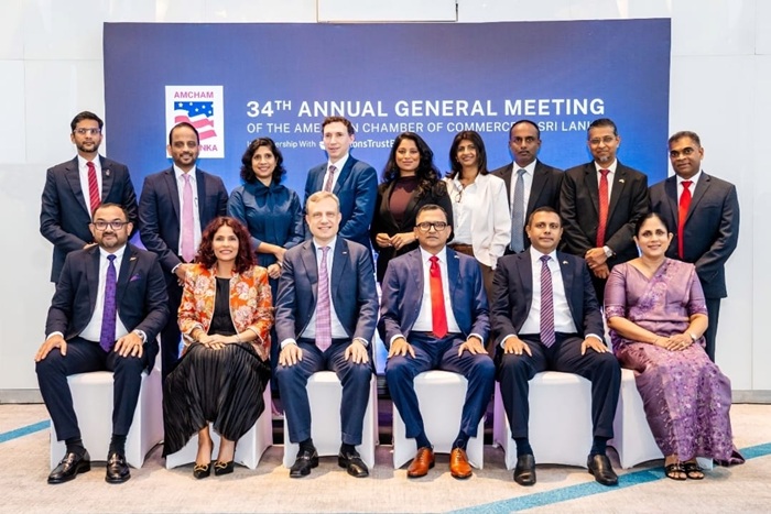 American Chamber of Commerce in Sri Lanka appoints Bertram Paul as President at 34th AGM