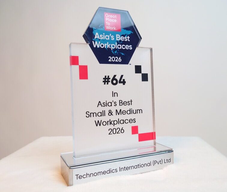 Technomedics shines among The Best Workplaces in Asia 2026